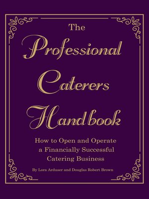 cover image of The Professional Caterer's Handbook